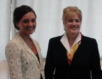 Jenny Harris (l) and Stacia Hylton (r)